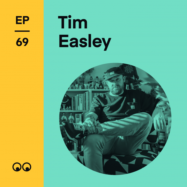 Creative Boom Podcast Episode #69 - Tim Easley on being a self-taught creative, his love of sneakers and why he wants to live forever